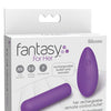 Fantasy for Her Rechargeable Remote Control Bullet - Purple