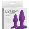 Fantasy for Her Designer Love Plug Set - Purple