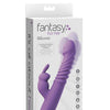 Fantasy for Her Ultimate Thrusting Silicone Rabbit - Purple