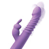 Fantasy for Her Ultimate Thrusting Silicone Rabbit - Purple