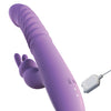 Fantasy for Her Ultimate Thrusting Silicone Rabbit - Purple