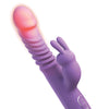 Fantasy for Her Ultimate Thrusting Silicone Rabbit - Purple