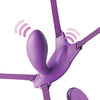Fantasy For Her Ultimate G-Spot Butterfly Strap On - Purple