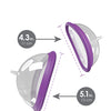 Fantasy For Her Rechargeable Pleasure Pump Kit - Purple