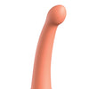 Dillio Platinum 6" Secret Explorer Silicone Dildo - Peach