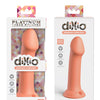 Dillio Platinum 6" Big Hero Silicone Dildo - Peach