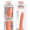 Dillio Platinum 7" Wild Thing Silicone Dildo - Peach