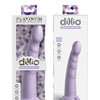 Dillio Platinum 7" Slim Seven Silicone Dildo - Purple