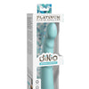 Dillio Platinum 7" Slim Seven Silicone Dildo - Teal