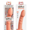 Dillio Platinum 8" Super Eight Silicone Dildo - Peach