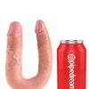 King Cock Medium Double Trouble - Flesh