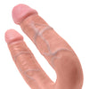 King Cock Medium Double Trouble - Flesh