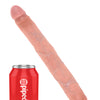King Cock 12" Slim Double - Flesh