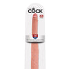 King Cock 16" Tapered Double Dildo - Flesh