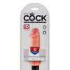 King Cock  5" Vibrating Stiffy - Flesh