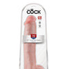 King Cock 15" Cock w/Balls - Flesh