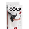 King Cock Strap On Harness with 7" Cock