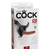 King Cock Strap On Harness with 7" Cock