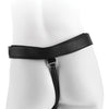 King Cock Strap-On Harness w/7" Two Cocks One Hole - Tan