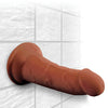 King Cock Plus 6" Triple Density Cock - Brown
