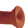King Cock Plus 6" Triple Density Cock - Brown