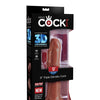 King Cock Plus 8" Triple Density Cock - Brown
