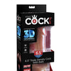 King Cock Plus 6.5" Triple Density Cock w/Balls - Tan
