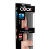 King Cock Plus 10" Triple Density Fat Cock w/Balls