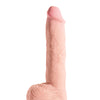 King Cock Plus 10" Triple Density Fat Cock w/Balls