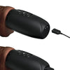 King Cock Plus Thrusting, Warming & Vibrating  7.5" Triple Threat Dong - Brown