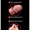 King Cock Plus 6" Triple Density Cock w/Swinging Balls - Ivory