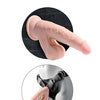 King Cock Plus 7" Triple Density Cock w/Swinging Balls - Ivory