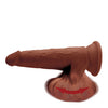 King Cock Plus 8" Triple Density Cock w/Swinging Balls - Brown