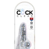King Cock Clear 4" Cock w/Balls