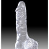 King Cock Clear 4" Cock w/Balls