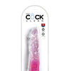 King Cock Clear 8" Cock - Pink