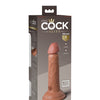 King Cock Elite 6" Dual Density Silicone Cock - Tan