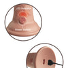 King Cock Elite 8" Dual Density Vibrating Silicone Cock - Light