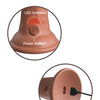 King Cock Elite 8" Dual Density Vibrating Silicone Cock - Tan