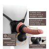 King Cock Elite The Crown Jewels Vibrating Swinging Balls - Black
