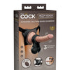 King Cock Elite Ultimate Vibrating Silicone Body Dock Kit w/Remote