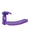 Fantasy C-Ringz Silicone Double Pene Rabbit - Purple