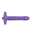Fantasy C-Ringz Silicone Double Pene Rabbit - Purple