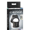 Fantasy C-Ringz Rock Hard Ring & Ball Stretcher - Black