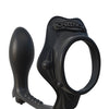 Fantasy C-Ringz Rock Hard Ass-Gasm Vibrating Ring - Black