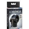 Fantasy C-Ringz Cock Pipe w/Ball Stretcher - Black