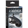 Fantasy C-Ringz Hardcore Silicone Cock Blocker - Black