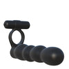 Fantasy C-Ringz Posable Partner Double Penetrator - Black