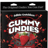 Edible Male Gummy Undies - Strawberry