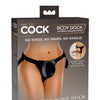 King Cock Elite Beginner's Body Dock Strap On Harness - Black